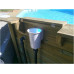 Piscina Desmontable Hexagonal de Madera Grenade 2 