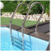 Piscina Rectangular Madera Braga 815X420X146 cm 