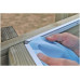 Piscina Rectangular Madera Braga 815X420X146 cm 