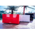 Roland Individual Jardinera Edgy Blok 400 litros con sistema de palanca y cajón de agua 