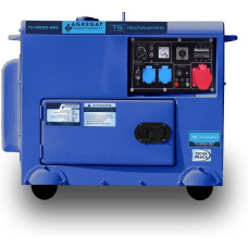 THUNDER DRS-15000 7500 Watt Generador eléctrico Diesel, Motor 4 tiempos monocilíndrico 15 CV