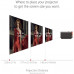 ViewSonic X10-4K Proyector SMART LED UHD portátil de corto alcance para juegos, entretenimiento familiar y doméstico con Wi-Fi Bluetooth y audio Harman Kardon - Carbón metálico
