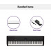 Yamaha P515 Piano digital de acción ponderada de 88 teclas, negro 